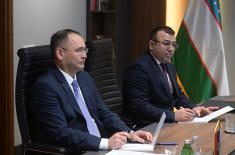 Састанак министра Гашића са амбасадором Републике Узбекистан