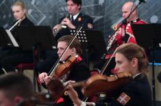 Serbian and British military orchestras give concert at Central Military Club