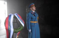 Položen venac na Spomenik Neznanom junaku povodom Dana primirja 