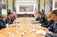 Confirmation of good cooperation between Serbia and US