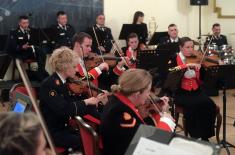 Serbian and British military orchestras give concert at Central Military Club