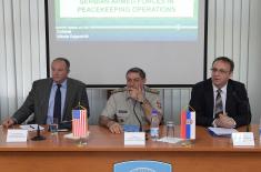 Address of General Diković to the Members of the Delegation of US Armed Forces