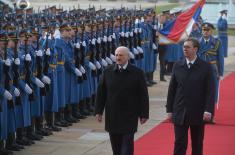 Visit from the President of the Republic of Belarus Alexander Lukashenko to the Republic of Serbia