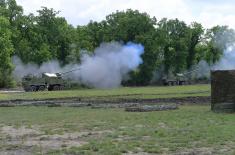 General rehearsal for “Steel 2017” at Nikinci ground