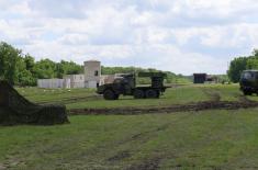 General rehearsal for “Steel 2017” at Nikinci ground