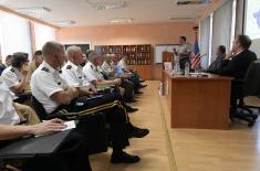 Address of General Diković to the Members of the Delegation of US Armed Forces