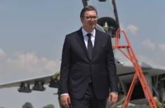 President Vučić: Mighty and strong wings over Serbia