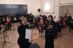 Serbian and British military orchestras give concert at Central Military Club