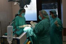 A new operating room at the Military Medical Academy after 15 years