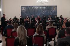 Serbian and British military orchestras give concert at Central Military Club