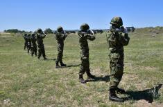 The March generation of soldiers successfully fired from 64 mm M80 hand-held rocket launchers