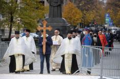 Serbian Armed Forces pay their last respects to Patriarch Irinej