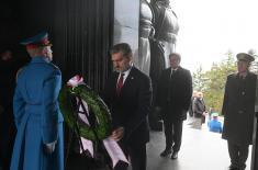 Председник Грузије Кавелашвили положио венац на Споменик незнаном јунаку на Авали