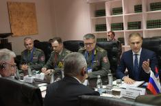 Minister Stefanović meets with Shoigu