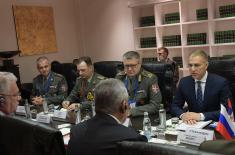 Minister Stefanović meets with Shoigu