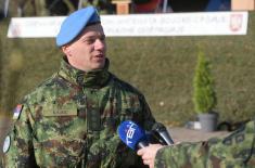 Members of the Serbian Armed Forces are good and secure peacekeepers