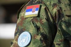 Members of the Serbian Armed Forces are good and secure peacekeepers