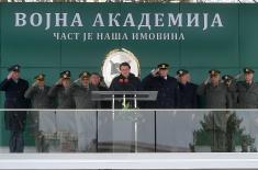 Министар Гашић на обележавању Дана Војне академије: Снажна, обучена и модерно опремљена војска најпоузданији чувар мира