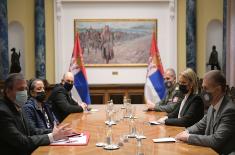 Minister Stefanović meets with representatives of Union of Veterans’ Associations