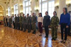 Acknowledgements and awards presentation on the occasion of Serbian Armed Forces Day