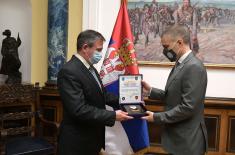 Minister Stefanović meets with representatives of Union of Veterans’ Associations