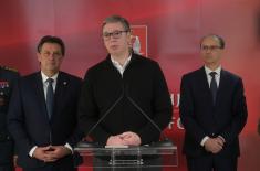 Председник Вучић присуствовао реферисању о анализи стања и способности Војске Србије за 2025. годину