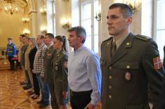 Acknowledgements and awards presentation on the occasion of Serbian Armed Forces Day