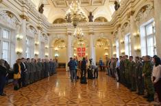 Acknowledgements and awards presentation on the occasion of Serbian Armed Forces Day