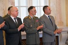 Acknowledgements and awards presentation on the occasion of Serbian Armed Forces Day