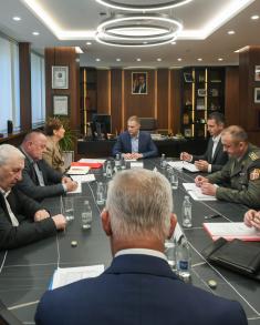 Meeting between Minister Stefanović and managers of defence industry factories