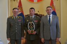 Acknowledgements and awards presentation on the occasion of Serbian Armed Forces Day