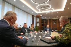 Meeting between Minister Stefanović and managers of defence industry factories