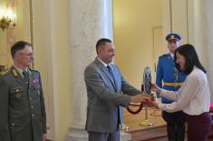 Acknowledgements and awards presentation on the occasion of Serbian Armed Forces Day