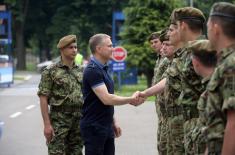 Minister Stefanović visits CBRN Centre in Kruševac