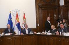 Састанак са тимовима задуженим за енергетску стабилност и безбедност земље