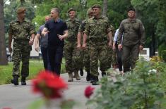 Minister Stefanović visits CBRN Centre in Kruševac