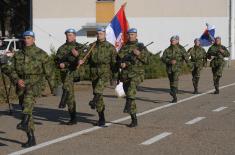 Members of the Serbian Armed Forces are good and secure peacekeepers