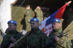 Members of the Serbian Armed Forces are good and secure peacekeepers