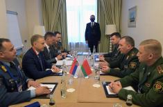 Minister Stefanović meets with Belarusian Minister of Defence Khrenin