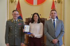 Acknowledgements and awards presentation on the occasion of Serbian Armed Forces Day