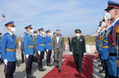 Završena poseta ministra odbrane NR Kine generala Vei Fenghea Srbiji 