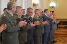 Acknowledgements and awards presentation on the occasion of Serbian Armed Forces Day