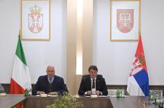 Састанак министара одбране Гашића и Крозета