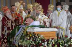 Patriarch Irinej laid to rest