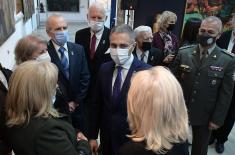 Minister Stefanović with descendants of Serbian First World War warriors