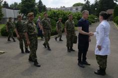 Minister Stefanović visits CBRN Centre in Kruševac