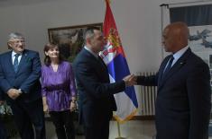 Meeting between defence ministers of Serbia and Cabo Verde