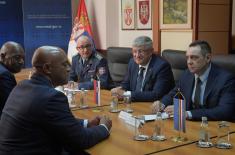 Meeting between defence ministers of Serbia and Cabo Verde