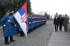 Председник Грузије Кавелашвили положио венац на Споменик незнаном јунаку на Авали