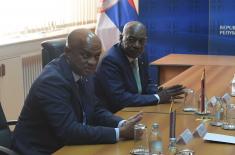Meeting between defence ministers of Serbia and Cabo Verde